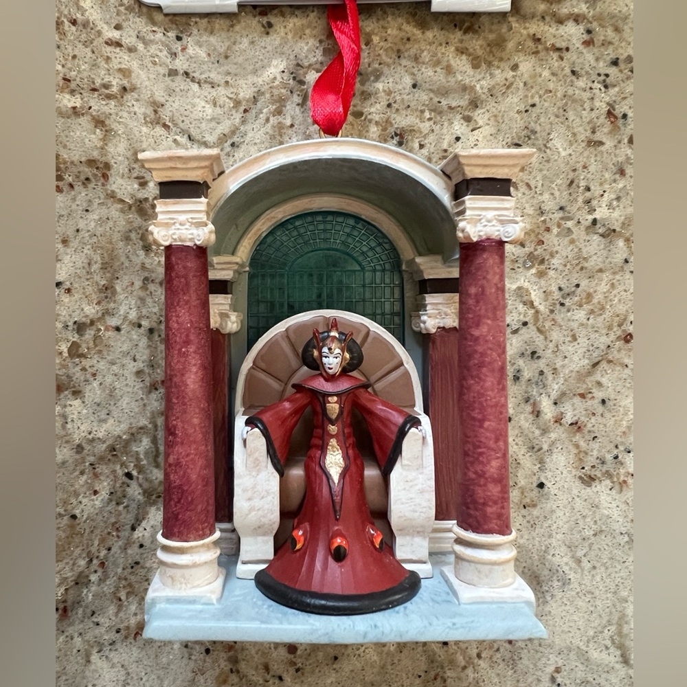 Disney/Star Wars- Queen Amidala Sketchbook Christmas Ornament (NWT)